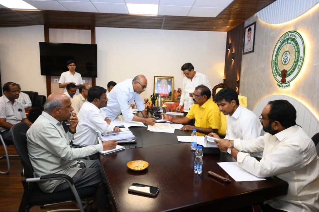 వరికపూడిశెల ఎత్తిపోతల పనులను వేగవంతం చేయాలి : మంత్రి నిమ్మల రామానాయుడు